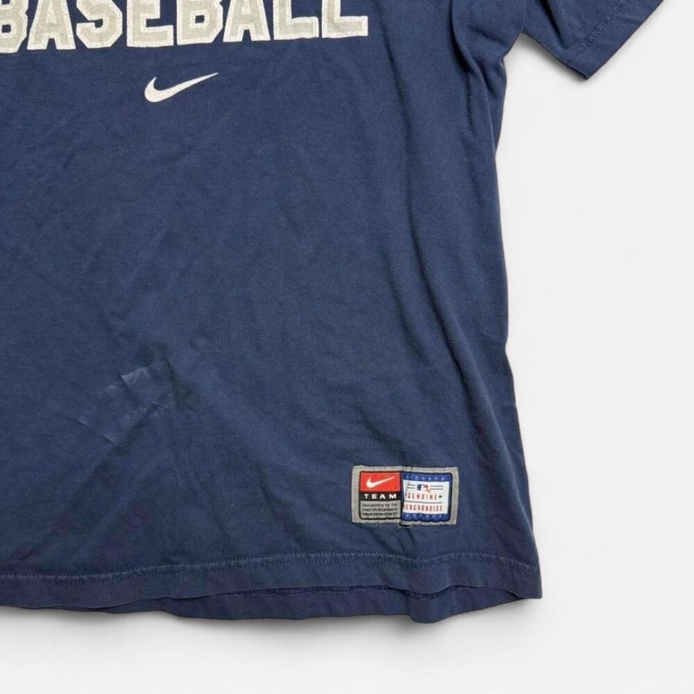 Nike New York Yankees Baseball Team Tee MLB Genuine Merchandise Navy Shirt XL - Picture 4 of 5
